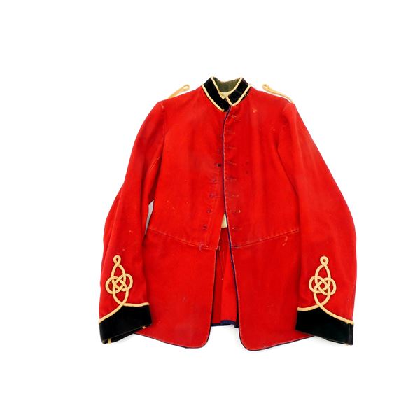 PRE-WWI BRITISH MILITARY SCARLET RED TUNIC