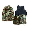 Image 1 : ASSORTED U.S. MILITARY WOODLAND CAMO SHIRTS AND VEST LOT