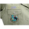 Image 3 : U.S. MILITARY VIETNAM WAR ERA AIR FORCE / AIR POLICE SHIRT AND BADGE LOT