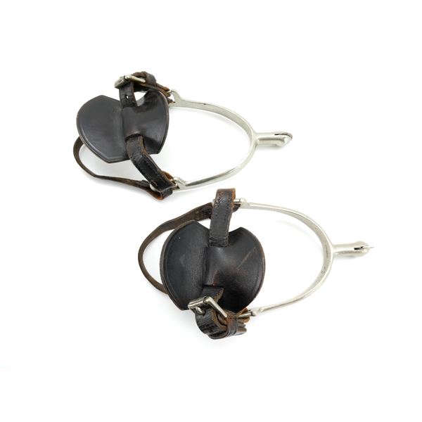 BRITISH MILITARY STYLE NICKEL SPURS