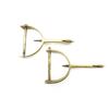 Image 2 : 1840'S BRITISH MILITARY BRASS SPURS