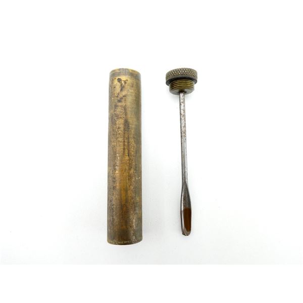 WWII CANADIAN LEE ENFIELD BRASS OILER