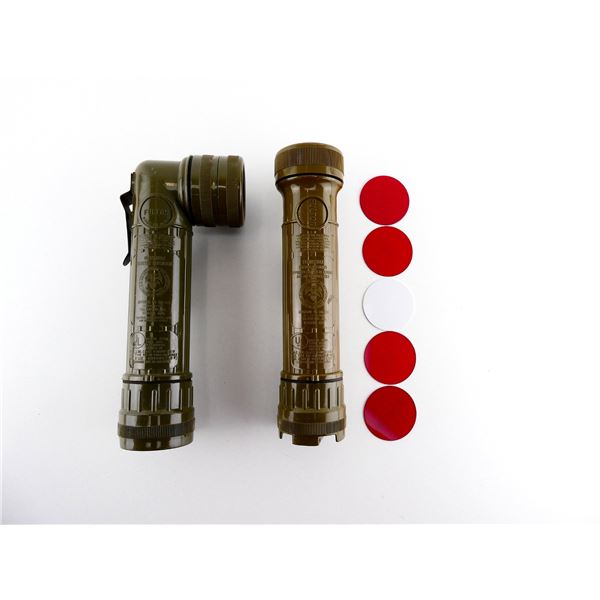 U.S. MILITARY FULTON FLASHLIGHTS LOT
