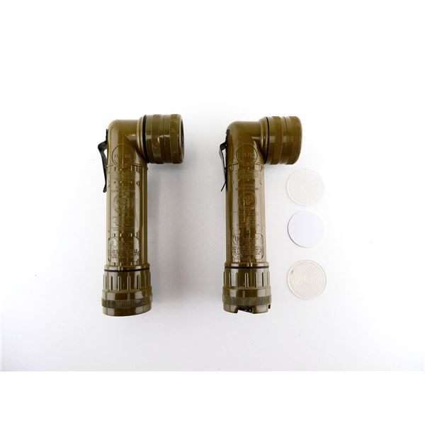 U.S. MILITARY FULTON FLASHLIGHTS LOT
