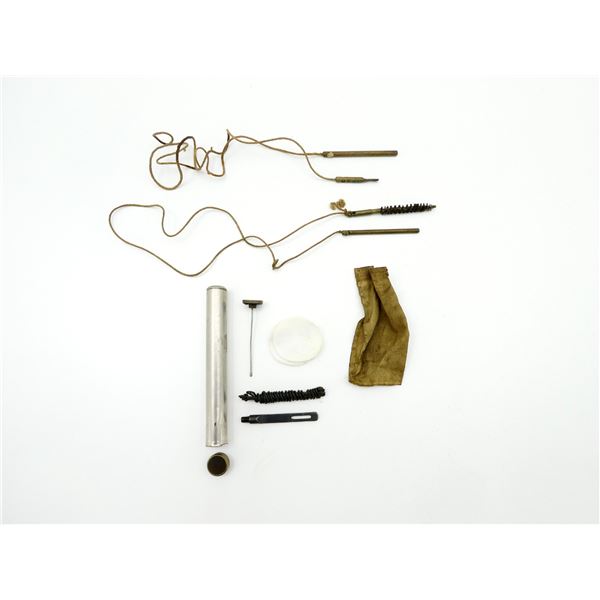 ASSORTED MILITARY OILER AND PULL-THRU'S LOT