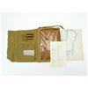 Image 1 : CANADIAN / BRITISH MILITARY STYLE MAP CASE WITH WWII ERA CANADIAN MAP / PAPERWORK, ETC. LOT