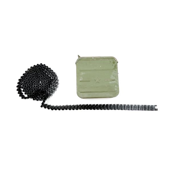 RUSSIAN MAXIM AMMO CAN AND MG BELT LOT