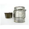 Image 3 : WWI ERA FRENCH MILITARY MESS TIN LOT