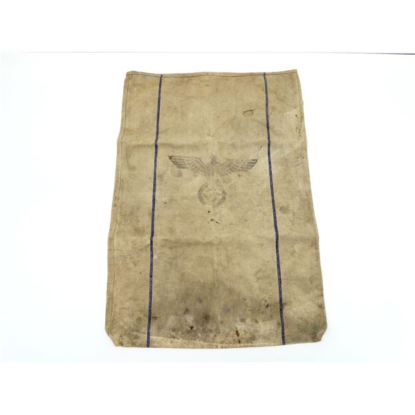 WWII GERMAN BURLAP SACK