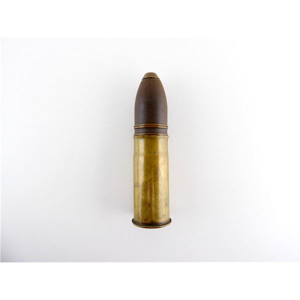 WWI FRENCH MILITARY 37MM CANNON ROUND INERT