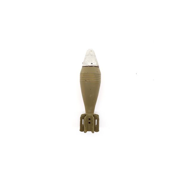 UNKNOWN MILITARY 60MM MORTAR INERT ROUND