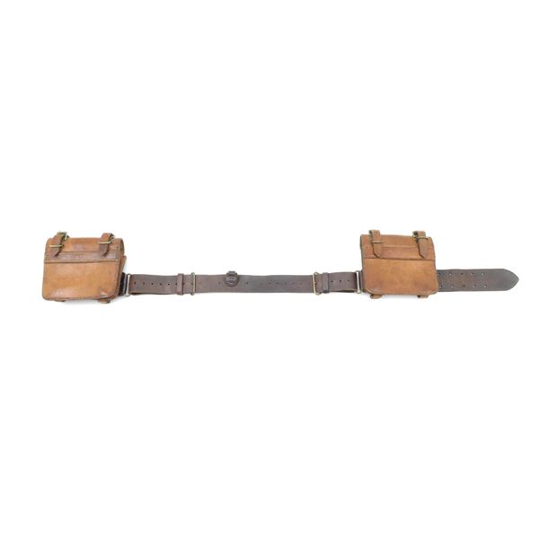 WWI CANADIAN 1916 PATTERN DISMOUNTED EQUIPMENT BELT LOT