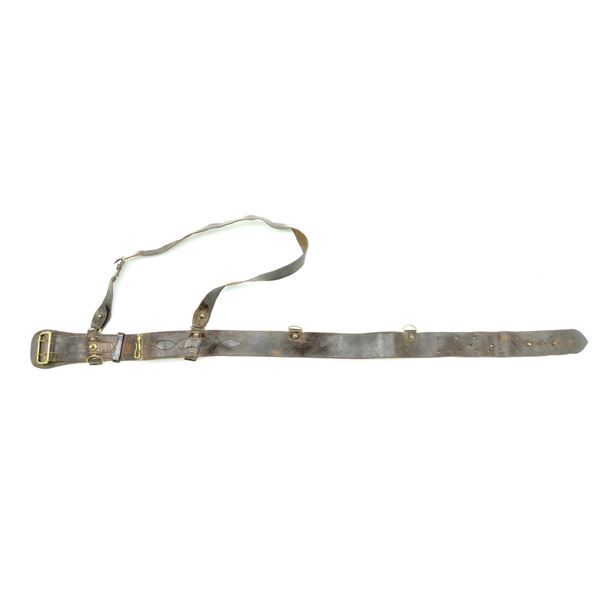CANADIAN / BRITISH MILITARY SAM BROWNE BELT