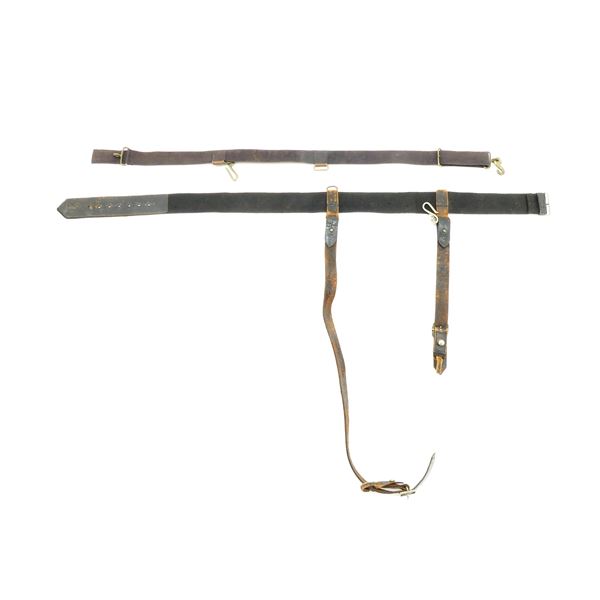 ASSORTED MILITARY BELT LOT