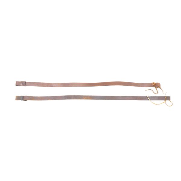 BRITISH P1907 LEE ENFIELD LEATHER SLINGS LOT