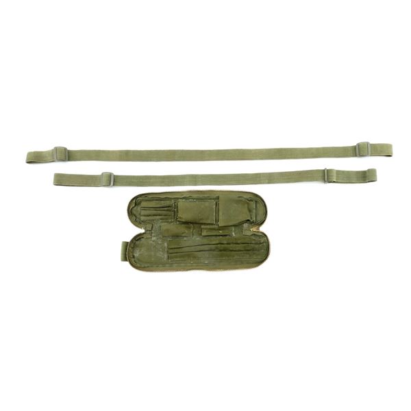 CANADIAN MILITARY FN C1 / C2 SLINGS AND CLEANING KIT POUCH LOT