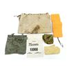 Image 1 : ASSORTED MILITARY POUCH, TOOL ROLL, SIGNAL PANEL, ETC. LOT