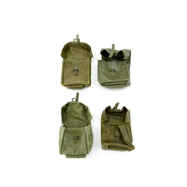 CANADIAN MILITARY 64 PATTERN WEB POUCH LOT