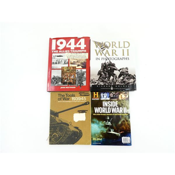 ASSORTED WWII MILITARY BOOK LOT