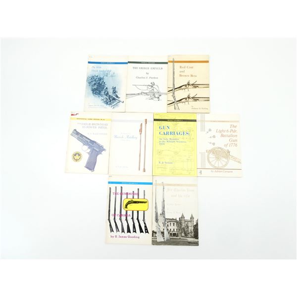 ASSORTED "HISTORICAL ARMS SERIES" BOOK LOT