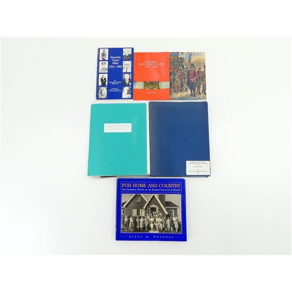 ASSORTED MILITARY BOOKS, ETC. LOT