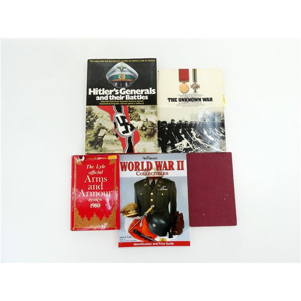 ASSORTED WWII MILITARY BOOK LOT