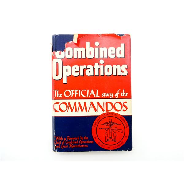 "COMBINED OPERATIONS, THE OFFICIAL STORY OF THE COMMANDOS" BOOK