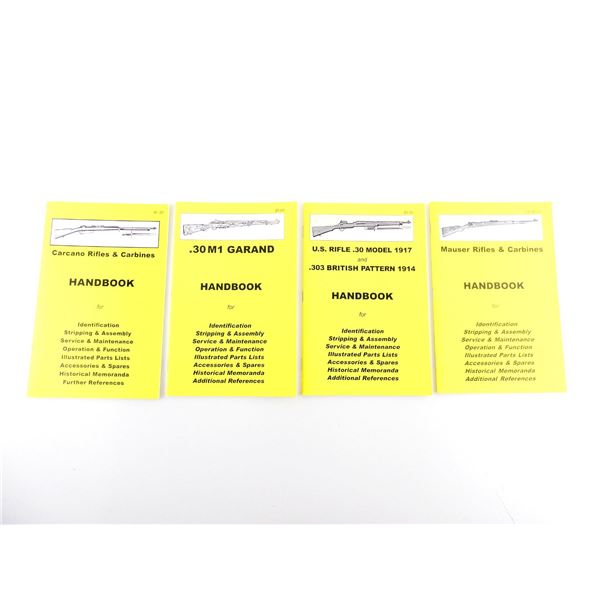 ASSORTED FIREARMS HANDBOOK LOT