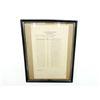 Image 1 : FRAMED WWII CANADIAN MARCO CODE CARD