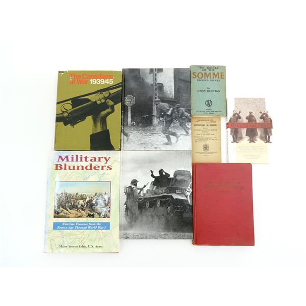 ASSORTED WWI / WWII MILITARY BOOK LOT