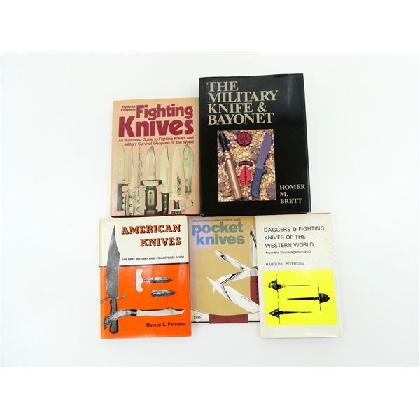 ASSORTED MILITARY EDGED WEAPONRY BOOK LOT