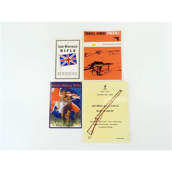 ASSORTED BRITISH MILITARY RIFLE BOOK LOT