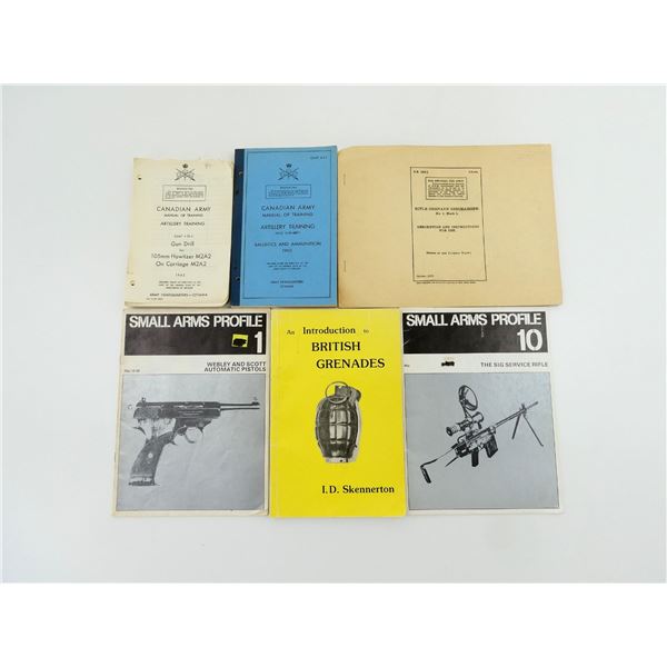 ASSORTED MILITARY TRAINING MANUALS / BOOKS LOT