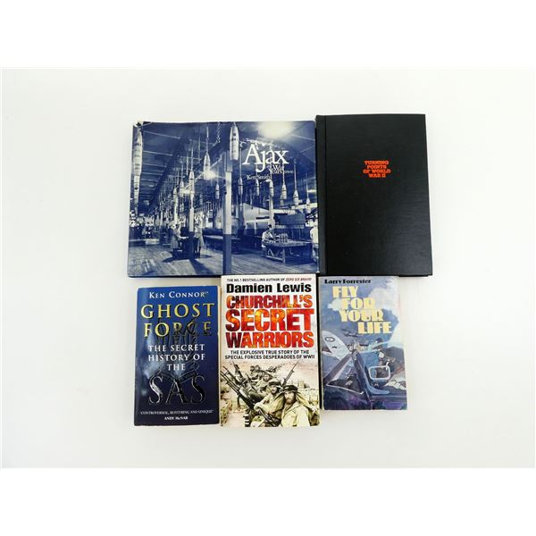 ASSORTED MILITARY BOOK LOT