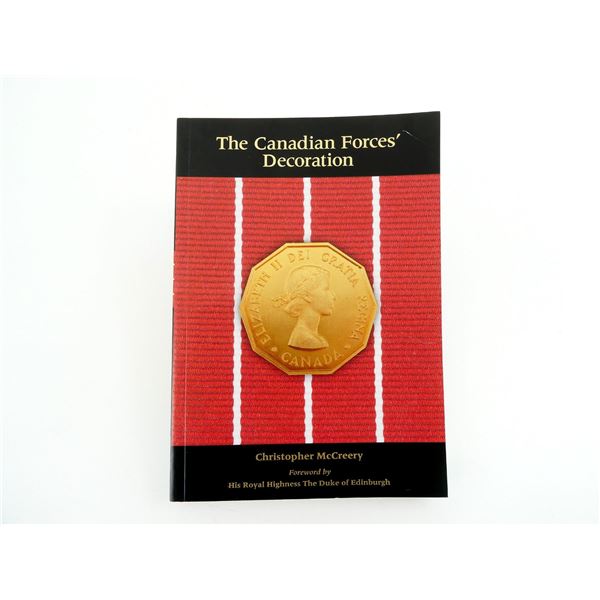 "THE CANADIAN FORCES' DECORATION" BOOK