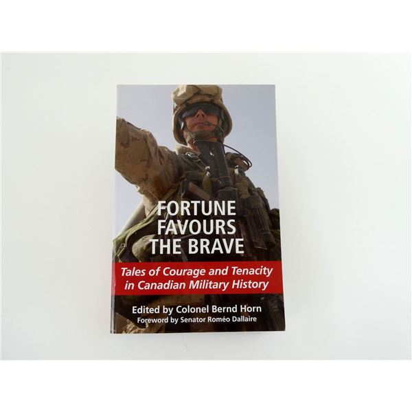 "FORTUNE FAVOURS THE BRAVE" BOOK