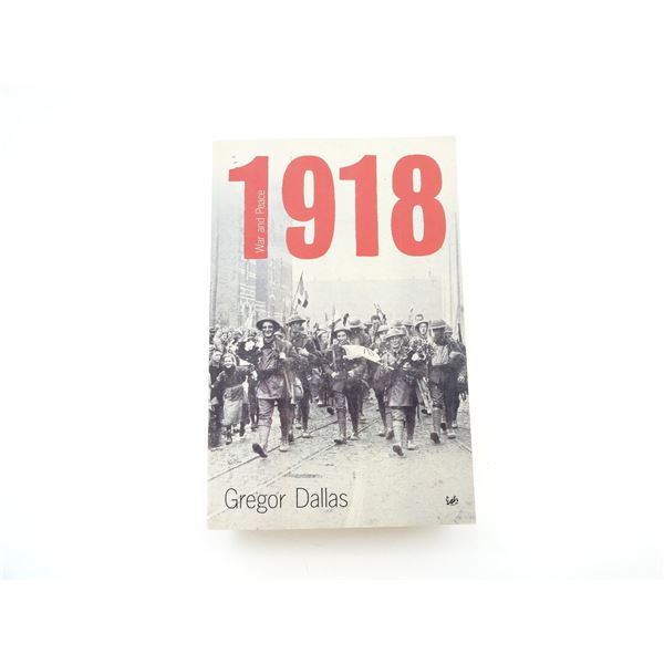 "1918, WAR AND PEACE" BOOK