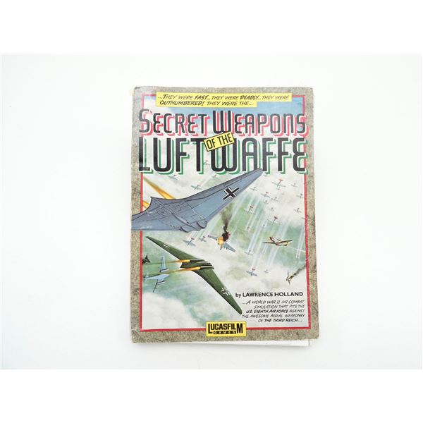 "SECRET WEAPONS OF THE LUFTWAFFE" BOOK