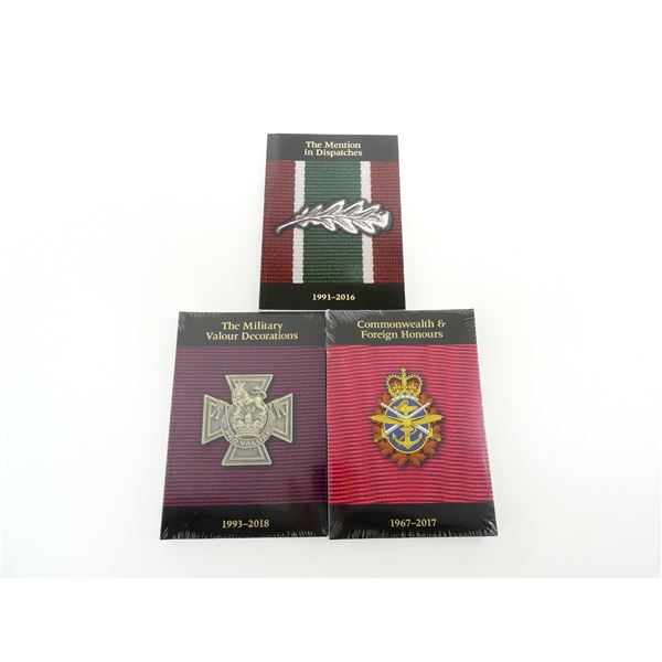 ASSORTED CANADIAN MILITARY MEDAL BOOK LOT