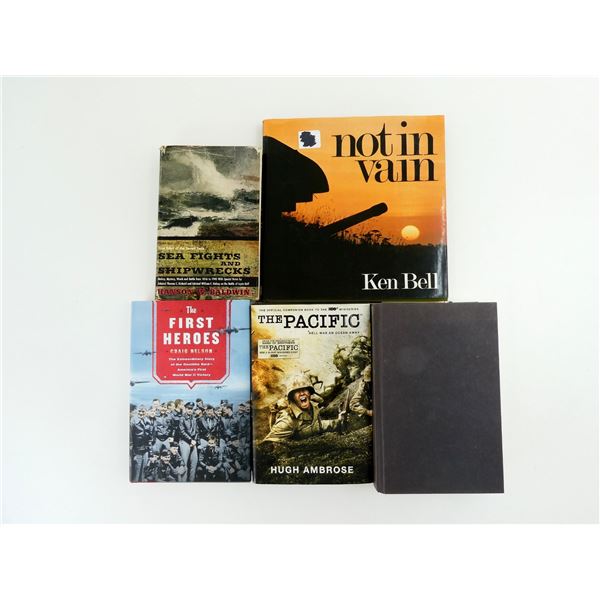 ASSORTED WWII MILITARY BOOK LOT