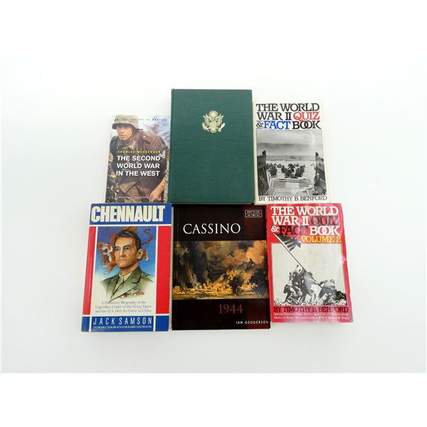 ASSORTED WWII MILITARY BOOK LOT