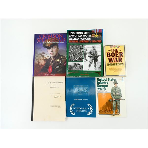 ASSORTED MILITARY BOOK LOT