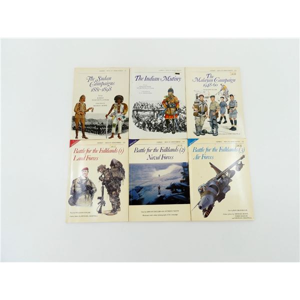 ASSORTED "OSPREY MEN-AT-ARMS" SERIES BOOK LOT