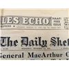 Image 4 : ASSORTED WWII / POST-WWII "THE MAPLE LEAF", ETC. NEWSPAPER LOT
