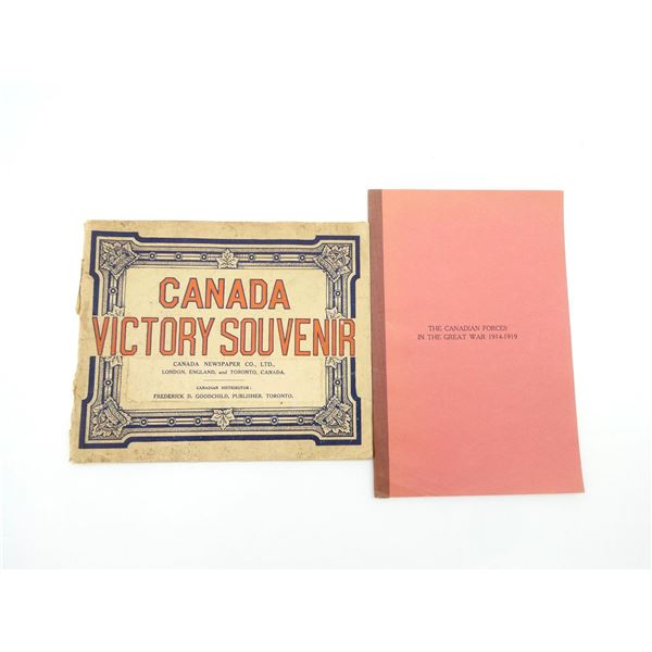 ASSORTED WWI CANADIAN BOOK LOT