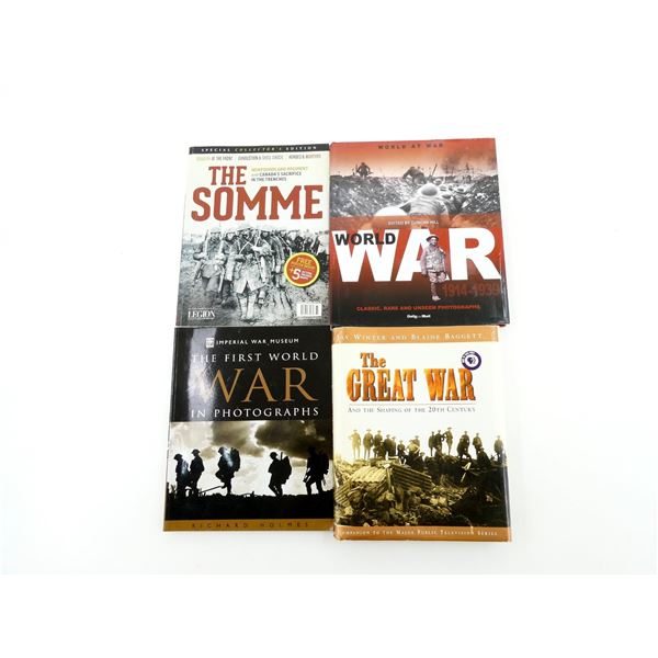 ASSORTED WWI MILITARY BOOK LOT