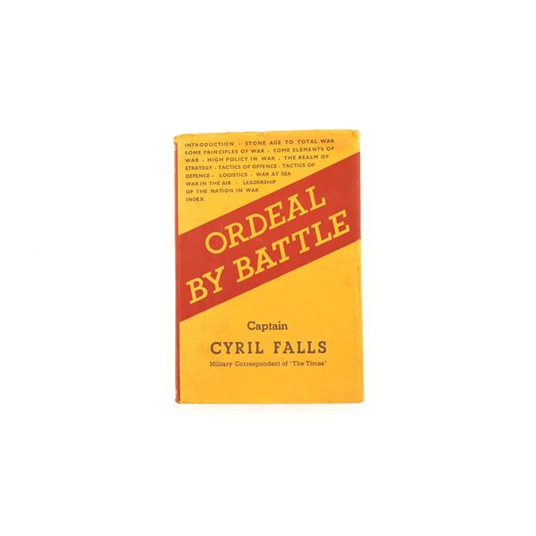 "ORDEAL BY BATTLE" BOOK
