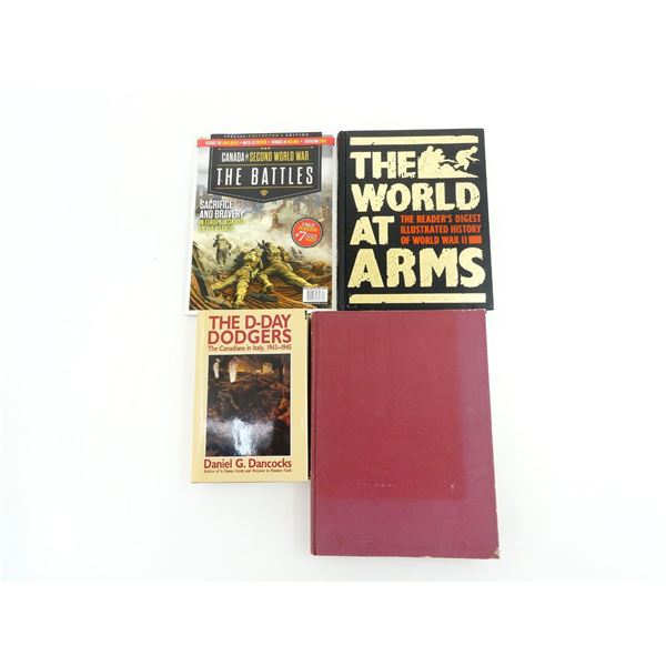 ASSORTED WWII MILITARY BOOK LOT