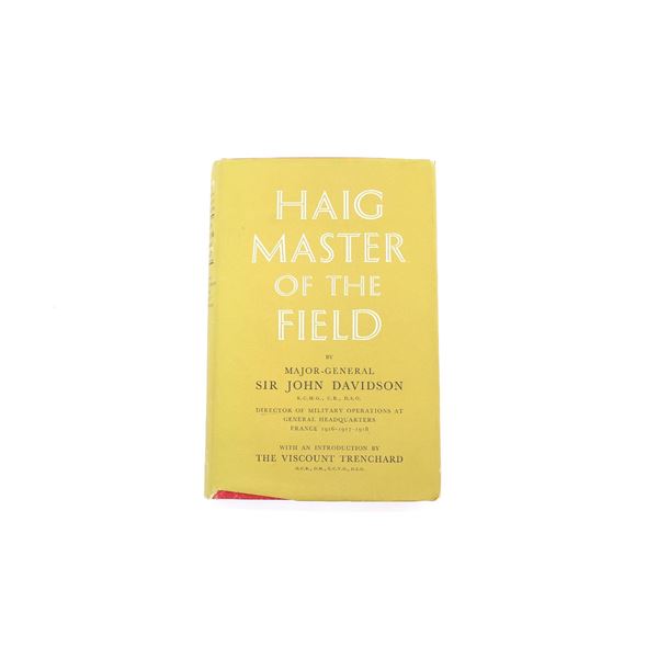 "HAIG: MASTER OF THE FIELD" BOOK