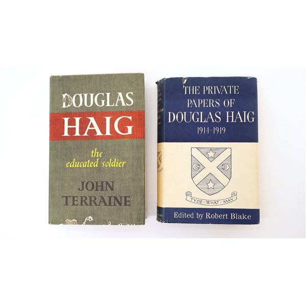 ASSORTED "HAIG" MILITARY BOOK LOT